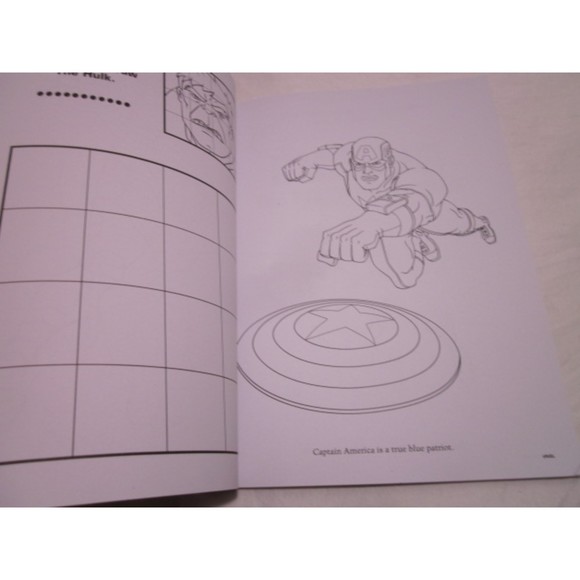 Marvel Avengers Assemble Giant Coloring & Activity Book With Over 500 Stickers - Picture 6 of 8